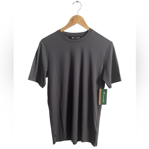 Travis Mathew Other - Travis Mathew The Crew Tee T-Shirt S Grey Pinstripe The Eco Collection 1MX382